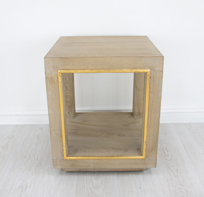 Odetta Natural Oak Side Table - Image 2