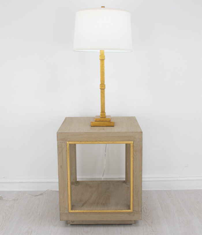 Odetta Natural Oak Side Table - Image 5