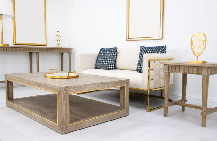 Odette Natural Oak Coffee Table - Image 7