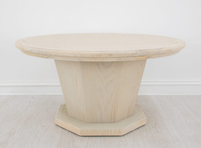 Olivia Oak Round Coffee Table - Image 3