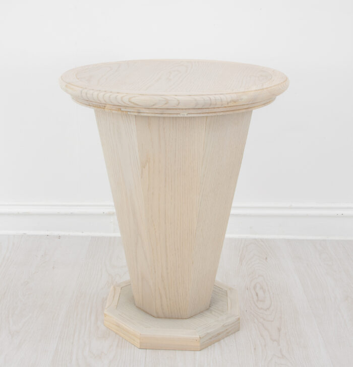 Olivia Oak Side Table - Image 5