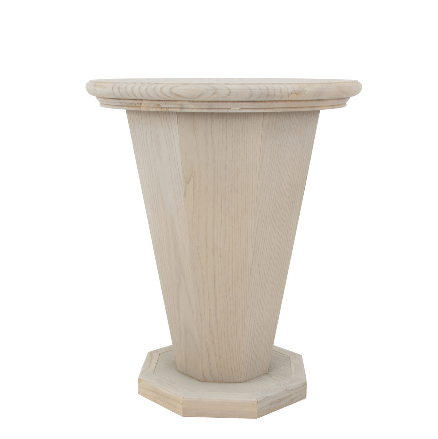 Olivia Oak Side Table- Celline Home