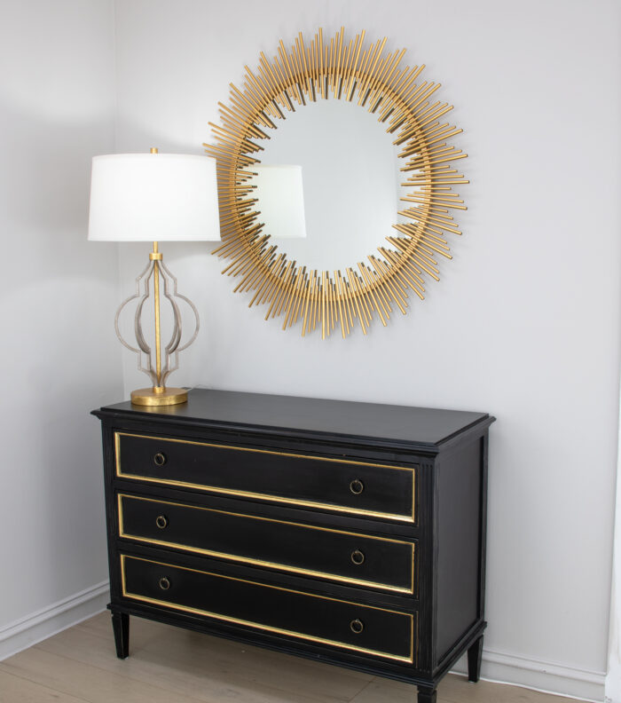 Pierre Gold Sunburst Mirror - Image 5