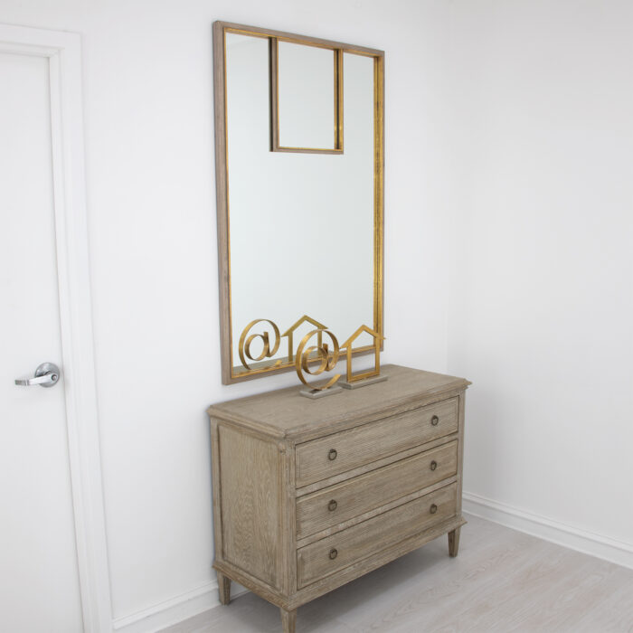 Porta Champagne & Gold Wall Mirror - Image 4