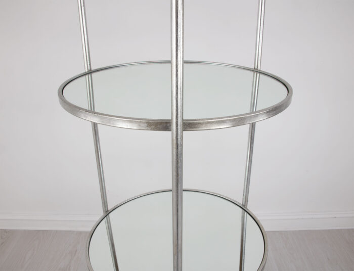 Ruby Round Silver Shelf - Image 4