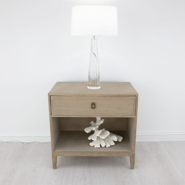 Sage Oak Wood Nightstand - Image 7