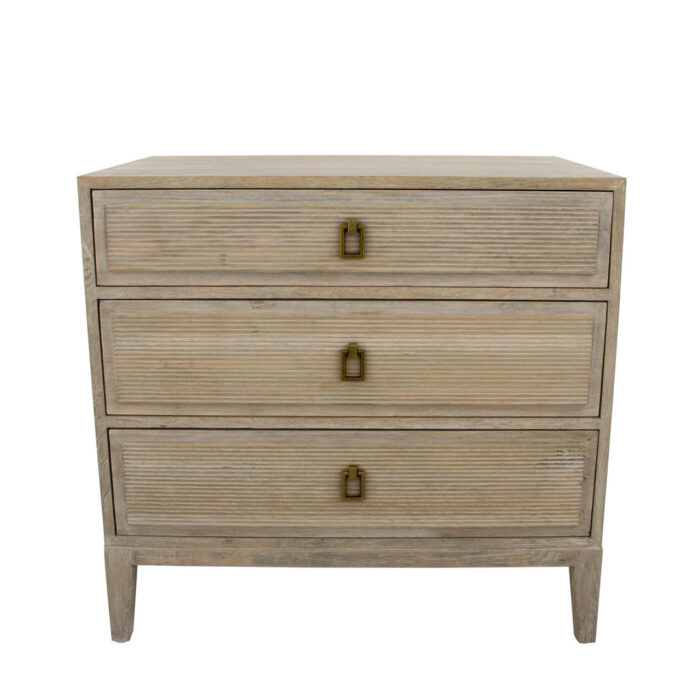 Selma Natural Oak Nightstand- Celline Home