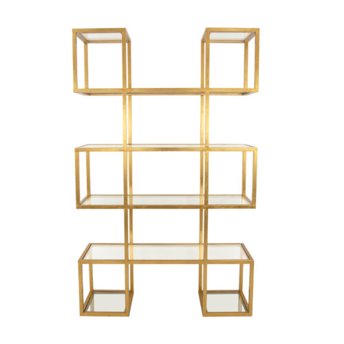 Soho Gold Box Cube Shelf- Celline Home