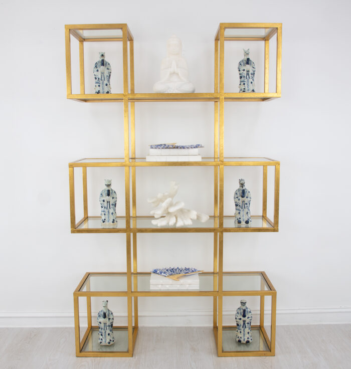 Soho Gold Box Cube Shelf - Image 5