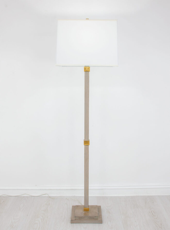 Swist Champagne & Gold Floor Lamp - Image 5