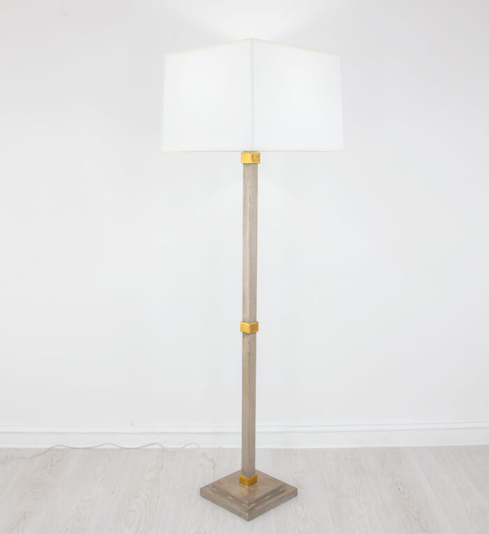 Swist Champagne & Gold Floor Lamp - Image 4