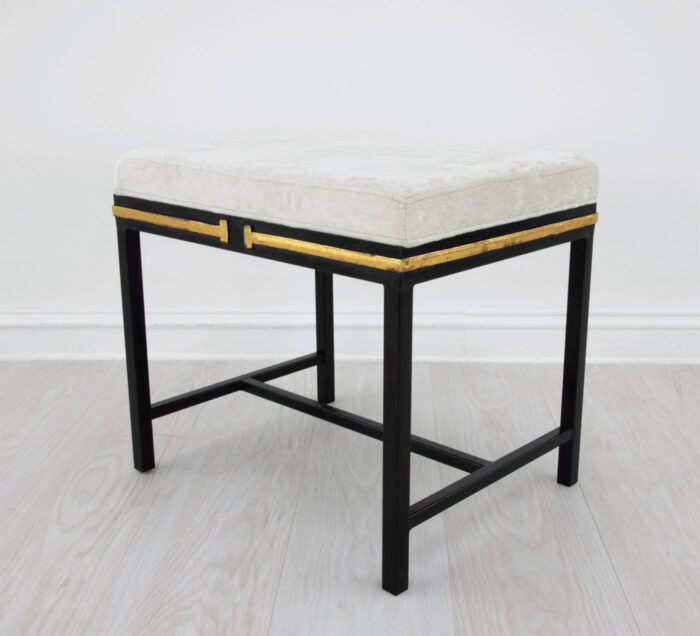 Tiffany Black & Gold Bench - Image 2