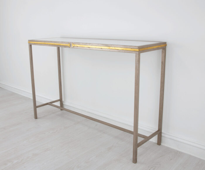 Tiffany Champagne & Gold Console Table - Image 4