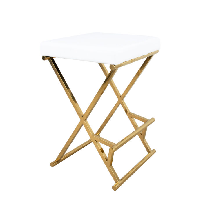 Tory Gold Counter Stool- Celline Home