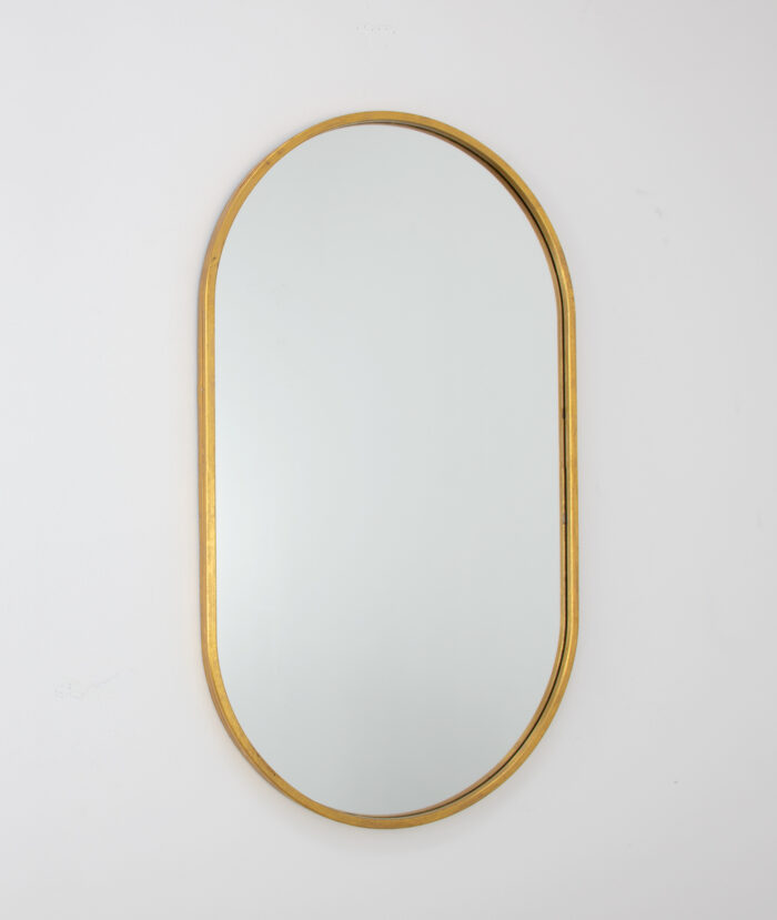 Tuma Gold Oval Wall Mirror - Image 5