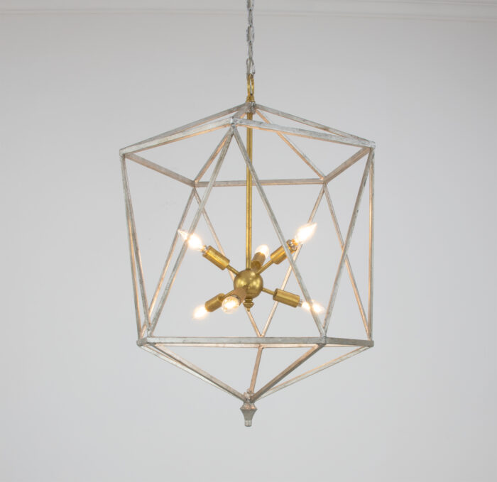 Victor Silver & Gold Chandelier - Image 6