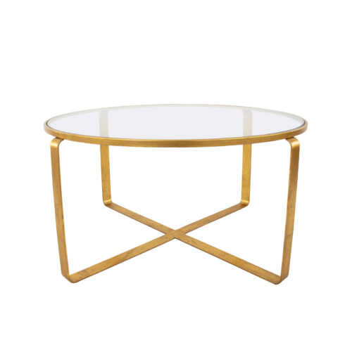 Vincent Gold Coffee Table- Celline Home