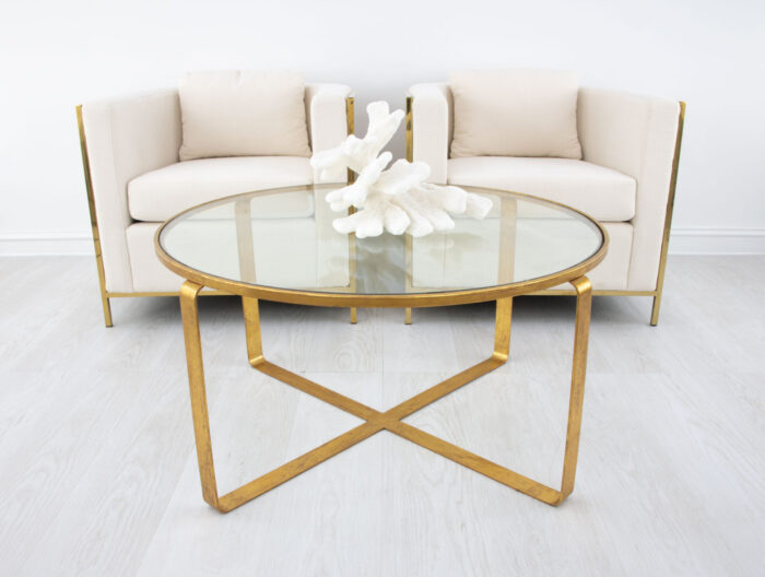 Vincent Gold Coffee Table - Image 8