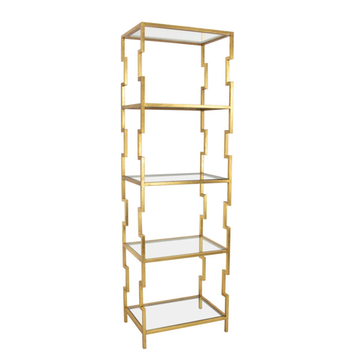 Zaro Gold Shelf- Celline Home