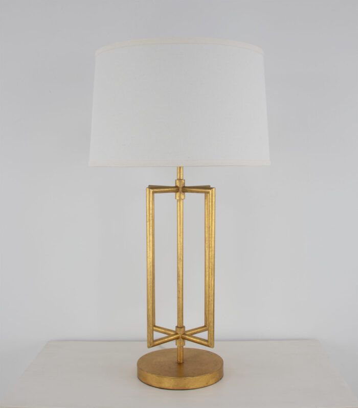 Zeo Gold Table Lamp - Image 3