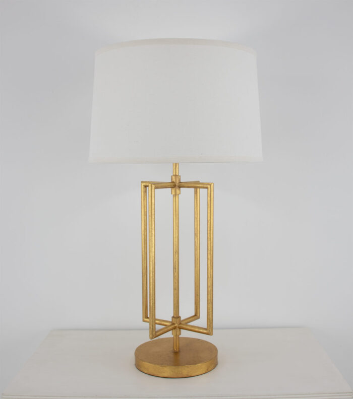 Zeo Gold Table Lamp - Image 4