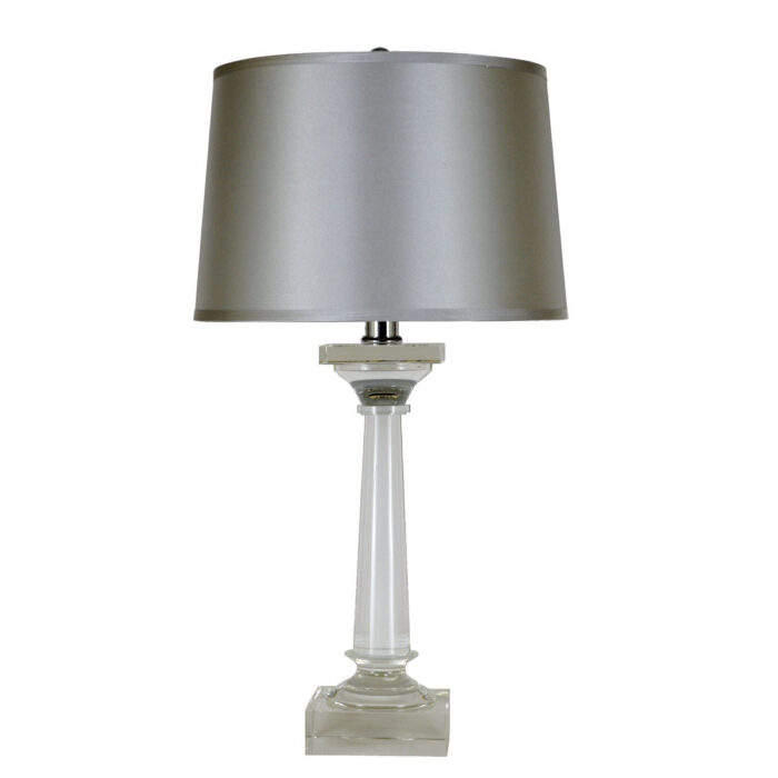 Mason Solid Crystal Table Lamp - Celline Home