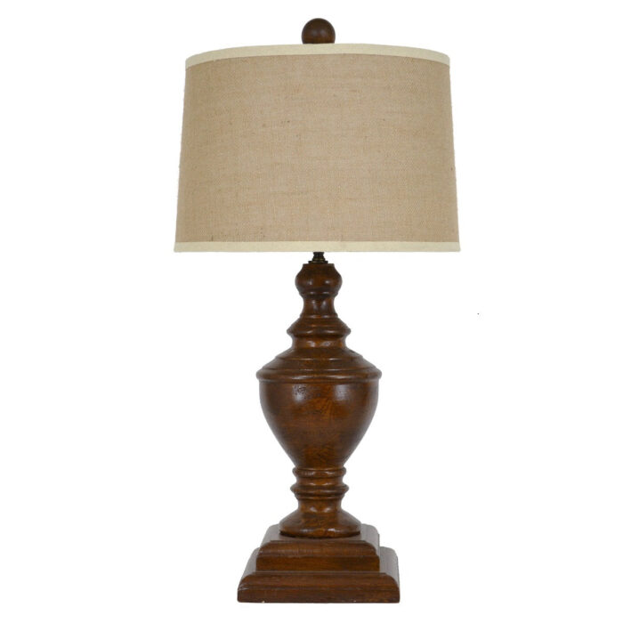 Adele Dark Brown Table Lamp - Celline Home - Buy Now