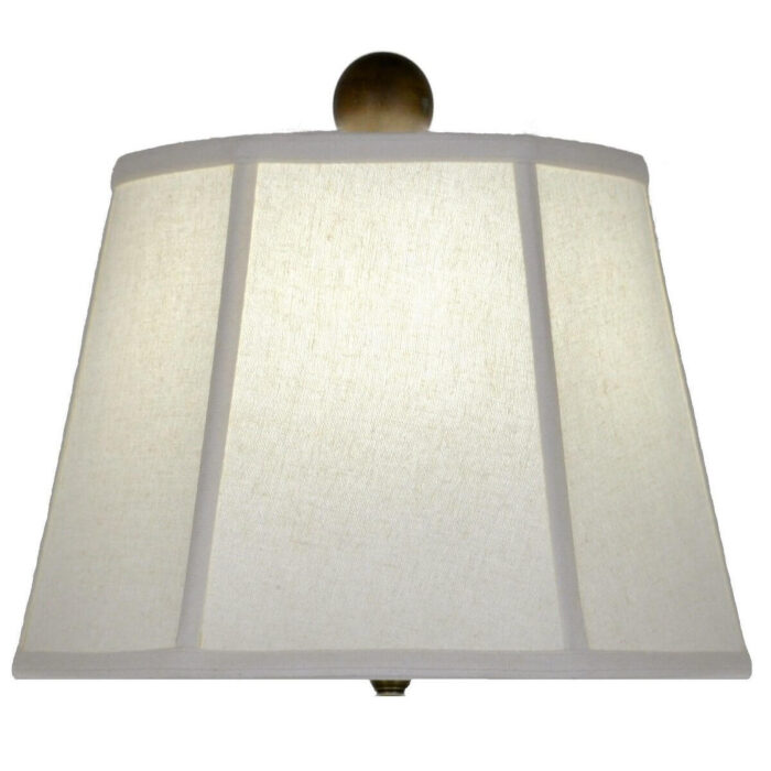 Serenity White Pottery Table Lamp - Celline Home