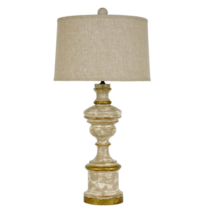 Celline Home Alonso Solid Wood Table Lamp