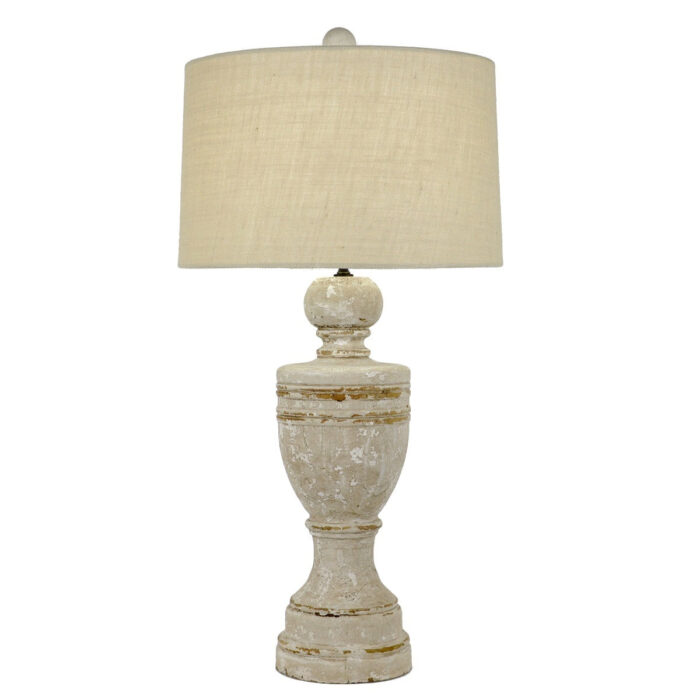 Celline Home Antoinette Solid Wood Table Lamp