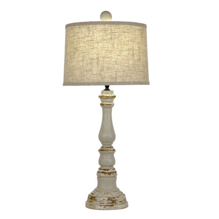 Gus Solid Wood Table Lamp - Celline Home