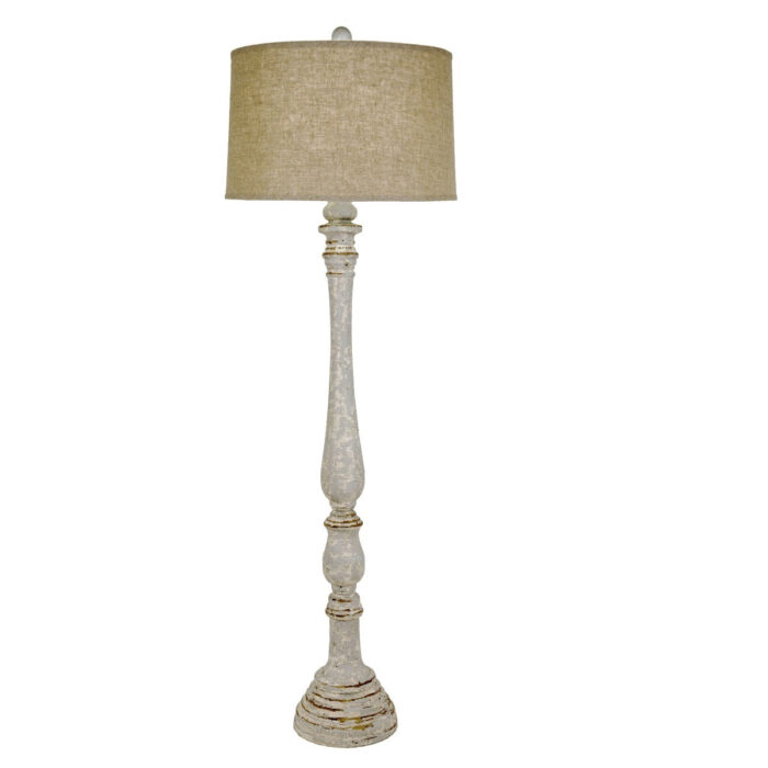 Quinton Solid Wood Floor Lamp - Celline Home