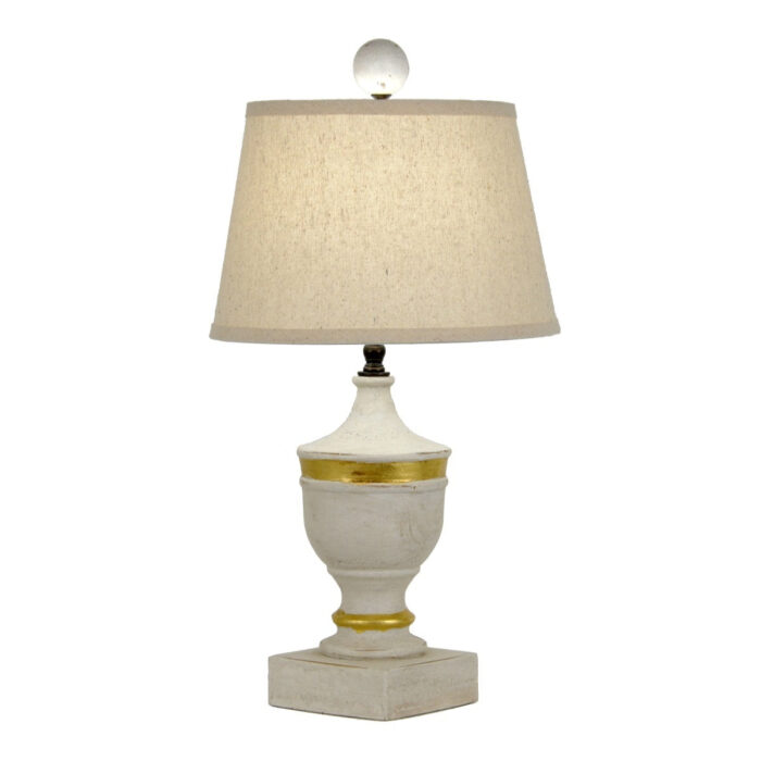 Frederick White Oak Wood Lamp - Celline Home