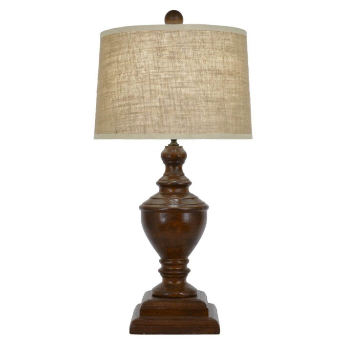 Adele Dark Brown Table Lamp - Celline Home