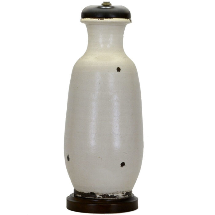 Serenity White Pottery Table Lamp - Celline Home