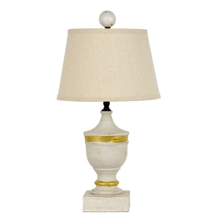 Celline Home Frederick White Oak Wood Lamp