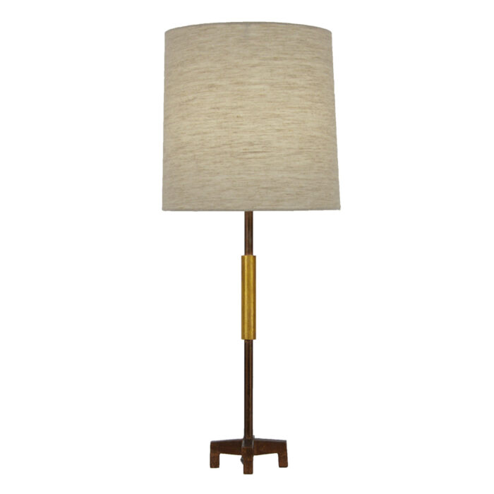 Ayla Brown and Gold Table Lamp- Celline Home