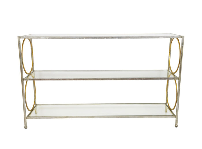 Sunny Silver and Gold Console Table - Celline Home