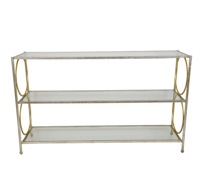 Sunny Silver and Gold Console Table - Celline Home