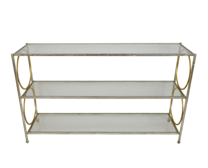 Sunny Silver and Gold Console Table - Celline Home