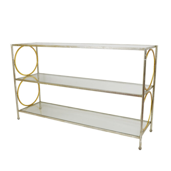 Sunny Silver and Gold Console Table - Celline Home