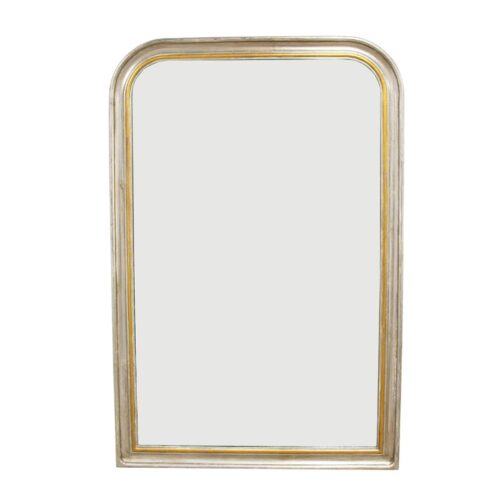 Chateau Silver Gold Louis Philippe Mirror- Celline Home