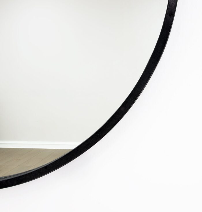 Circal Black Round Mirror- Celline Home