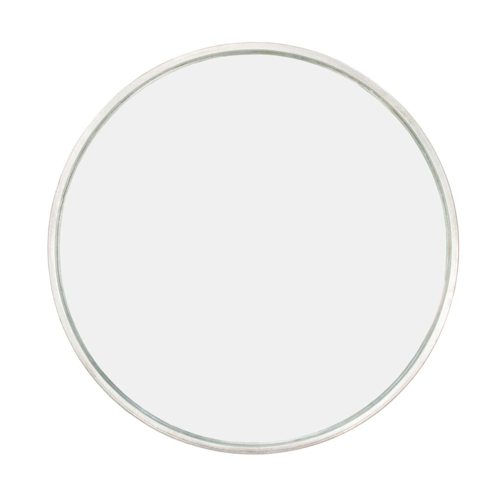 Circal Silver Round Mirror- Celline Home