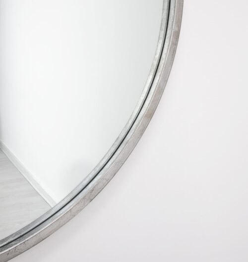 Circal Silver Round Mirror- Celline Home