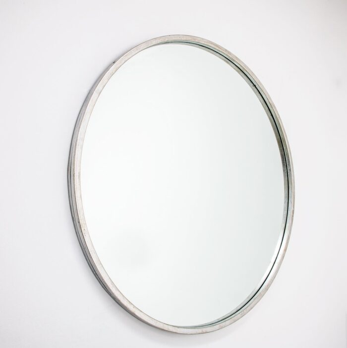 Circal Silver Round Mirror- Celline Home