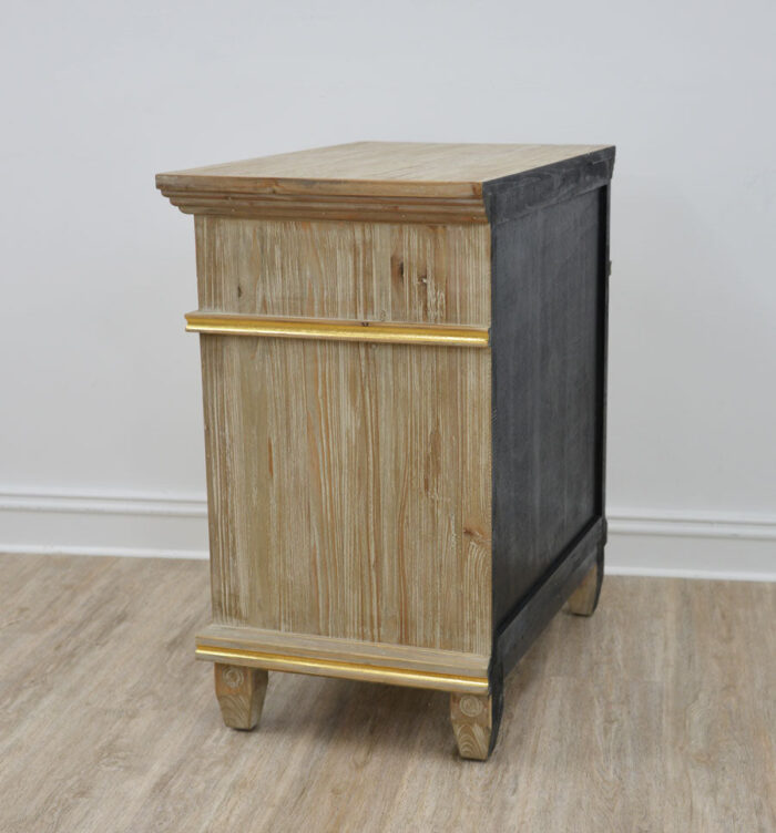 Donatello Wood Nightstand- Celline Home