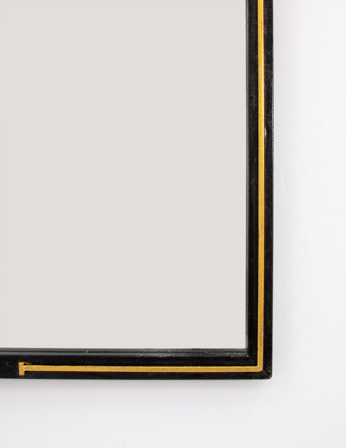 Tiffany Black and Gold Mirror- Celline Home