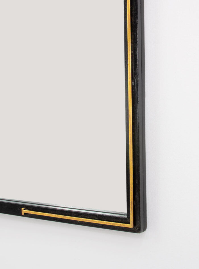 Tiffany Black and Gold Mirror- Celline Home