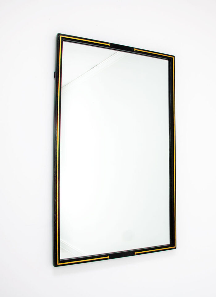 Tiffany Black and Gold Mirror- Celline Home